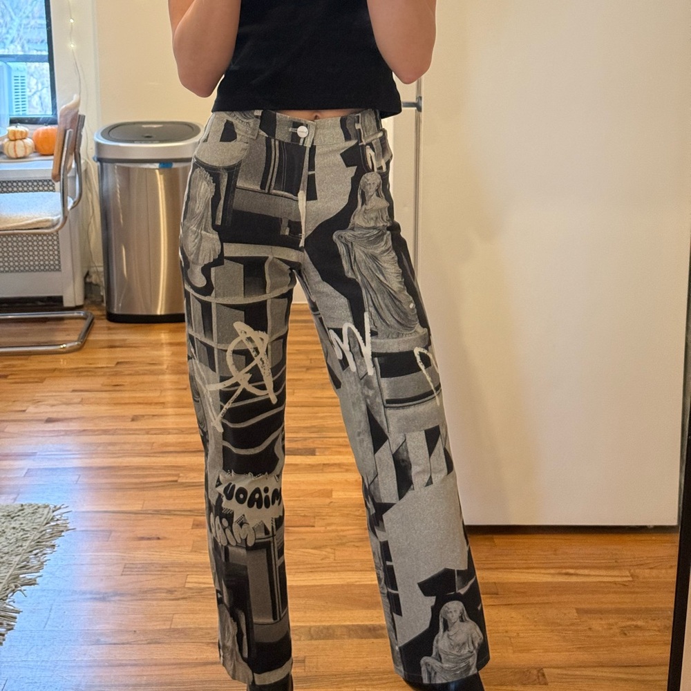 MIAOU graphic pants 🩶